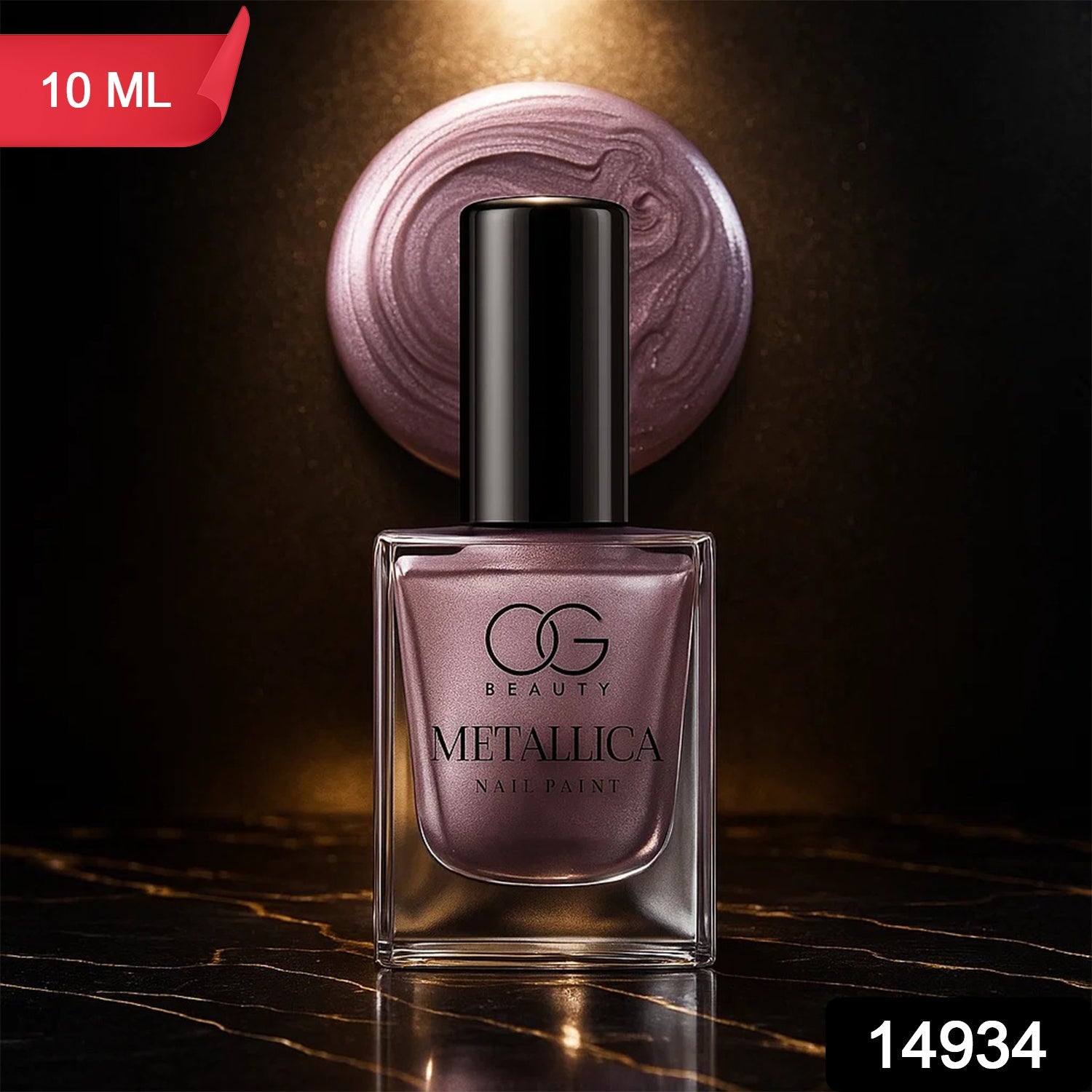 OG Beauty Premium Rose Chrome Metallica Nail Polish (1 Pc / 10 ML) OG Beauty Premium Rose Chrome Metallica Nail Polish (1 Pc / 10 ML)